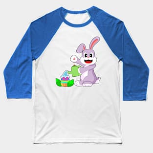 Rabbit Easter Easter egg Watering can Baseball T-Shirt